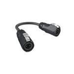 Amphenol Communications Solutions Straight Male M12 to Male M12 Sensor Actuator Cable, 1m