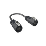 Amphenol Communications Solutions Straight Male M16 to Male M16 Sensor Actuator Cable, 3m