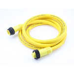 Brad from Molex Straight Female Mini-Change to Male Mini-Change Sensor Actuator Cable, 12m