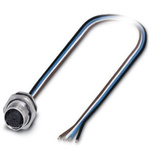 Phoenix Contact Female M12 to Sensor Actuator Cable, 500mm