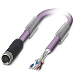 Phoenix Contact Straight Female M8 to Bus Cable, 10m