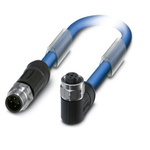 Phoenix Contact Straight Male M12 to Female M12 Bus Cable, 5m