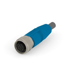 TE Connectivity Straight Female 8 way M12 to M12 Cable Assembly, 1.5m