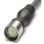 Phoenix Contact Female 19 way M23 to Sensor Actuator Cable, 5m