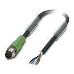 Phoenix Contact Male 5 way M8 to Sensor Actuator Cable, 5m