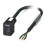 Phoenix Contact Male 3 way DIN 43650 Form B to Sensor Actuator Cable, 5m