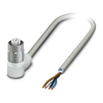 Phoenix Contact Female 4 way M12 to Sensor Actuator Cable, 1.5m