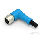 TE Connectivity Right Angle Female 3 way M8 to Unterminated Sensor Actuator Cable, 1.5m