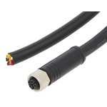 Amphenol Industrial 5 way M12 to Sensor Actuator Cable, 1m