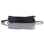 Lumberg Automation Right Angle Female 5 way M12 to Unterminated Sensor Actuator Cable, 10m