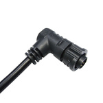 Amphenol Right Angle Female 5 way X-Lok B Size to Unterminated Sensor Actuator Cable, 1m