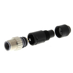 Omron Straight Female 4 way M12 to Sensor Actuator Cable, 5 → 6mm