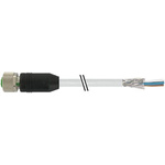 Murrelektronik Limited Straight Female 8 way M12 to Unterminated Sensor Actuator Cable, 10m