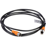 Telemecanique Sensors Straight Male 4 way M12 to Straight Female 4 way M12 Sensor Actuator Cable, 5m
