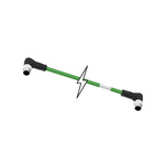 Brad from Molex 4 way M12 to M12 Sensor Actuator Cable, 2m
