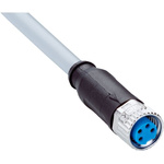 Sick Female 4 way M8 to Unterminated Sensor Actuator Cable, 10m