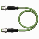 Turck Straight Male 4 way M12 to Straight Male 4 way M12 Sensor Actuator Cable, 600mm