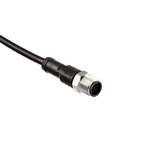Amphenol Straight Male 5 way M12 to Unterminated Sensor Actuator Cable, 1m