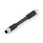 TE Connectivity Straight Male 5 way M12 to Straight Female 5 way M12 Sensor Actuator Cable, 5m