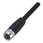 BALLUFF Straight Female M12 to Unterminated Sensor Actuator Cable, 25m