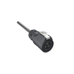 Amphenol Communications Solutions Straight Male M16 to Unterminated Sensor Actuator Cable, 3m