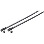 Siemens Right Angle Male M12 to Right Angle Female M12 Sensor Actuator Cable, 5m