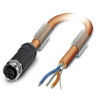 Phoenix Contact Straight Female M12 to Bus Cable, 2m