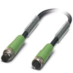 Phoenix Contact Straight Male M8 to Female M8 Sensor Actuator Cable, 3m
