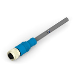 TE Connectivity Straight Female 5 way M12 to M12 Cable Assembly, 1.5m
