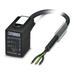 Phoenix Contact Male 3 way DIN 43650 Form B to Sensor Actuator Cable, 5m