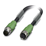 Phoenix Contact Male 5 way M12 to Female 5 way M12 Sensor Actuator Cable, 10m