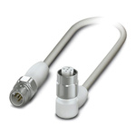 Phoenix Contact Male 5 way M12 to Female 5 way M12 Sensor Actuator Cable, 300mm