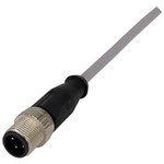 Harting Female 3 way M12 to Unterminated Sensor Actuator Cable, 10m