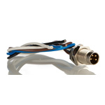 Brad from Molex Straight Male 4 way M8 to Unterminated Sensor Actuator Cable, 200mm
