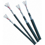 Belden Twisted Pair Data Cable, 1 Pairs, 0.9 mm², 2 Cores, 18 AWG, Screened, 120m, Black Sheath
