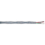 Belden Twisted Pair Data Cable, 2 Pairs, 0.22 mm², 4 Cores, 24 AWG, Screened, 30m, Chrome Sheath