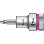 Wera TX20 Torx Socket With 1/2 in Drive , Length 60 mm