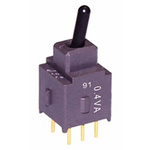 NKK Switches DPDT Toggle Switch, Latching, PCB