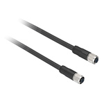 Telemecanique Sensors Straight Female 5 way M12 to Female 5 way M12 Sensor Actuator Cable, 10m