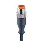 Lumberg Automation Straight Male 5 way M12 to Unterminated Sensor Actuator Cable, 1m
