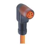 Lumberg Automation Right Angle Female 4 way M8 to Unterminated Sensor Actuator Cable, 5m