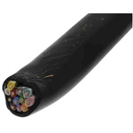 RS PRO Data Cable, 0.5 mm², 12 Cores, 20 AWG, Screened, 500m, Black Sheath