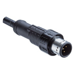 Amphenol Male 8 way M12 to Unterminated Sensor Actuator Cable, 1m