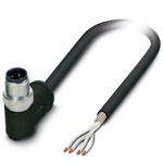 Phoenix Contact Straight Male M12 to Sensor Actuator Cable, 10m