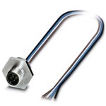 Phoenix Contact Male M12 to Sensor Actuator Cable, 500mm