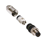 Rockwell Automation Straight Male 3 way IDC to Straight Male 3 way M8 Actuator/Sensor Cable, 40.8mm