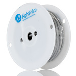 Alpha Wire Twisted Pair Data Cable, 1 Pairs, 0.22 mm², 2 Cores, 24 AWG, Screened, 30m, Grey Sheath