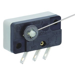 SPDT Lever Microswitch, 4 A @ 250 V ac