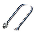 Phoenix Contact Male 4 way M8 to Sensor Actuator Cable, 500mm