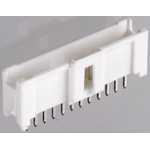 Molex MicroClasp Series Straight Through Hole PCB Header, 9 Contact(s), 2.0mm Pitch, 1 Row(s), Shrouded